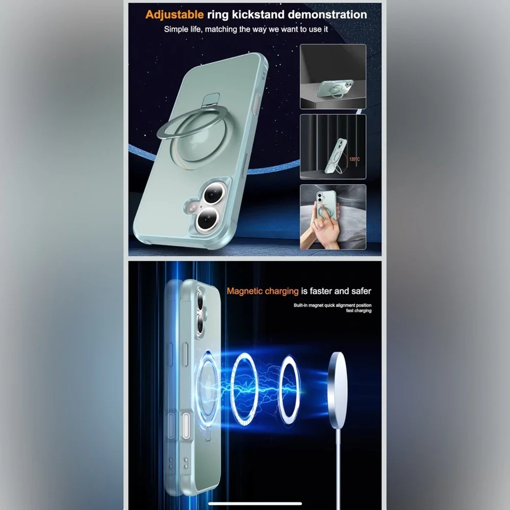 Hocase for iPhone 16 Case 6.1